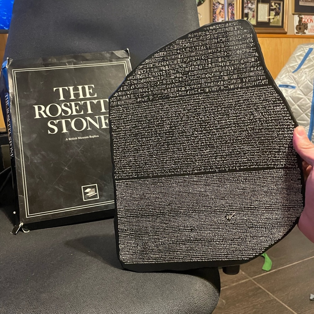 Rosetta Stone Replica Tablet